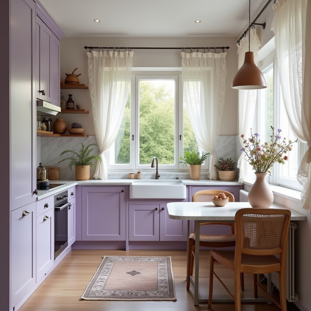 modern boho kitchen design 37