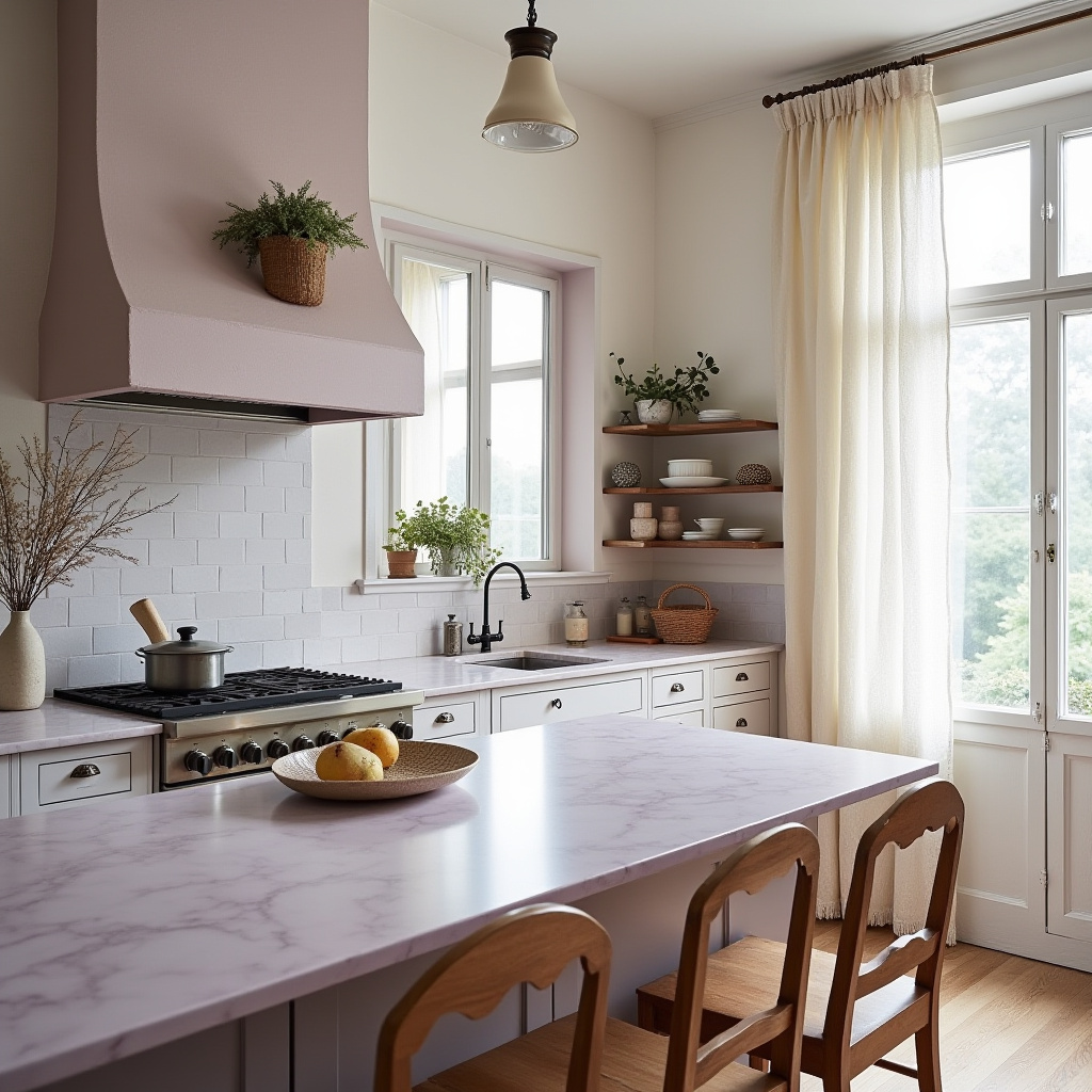 modern boho kitchen design 38