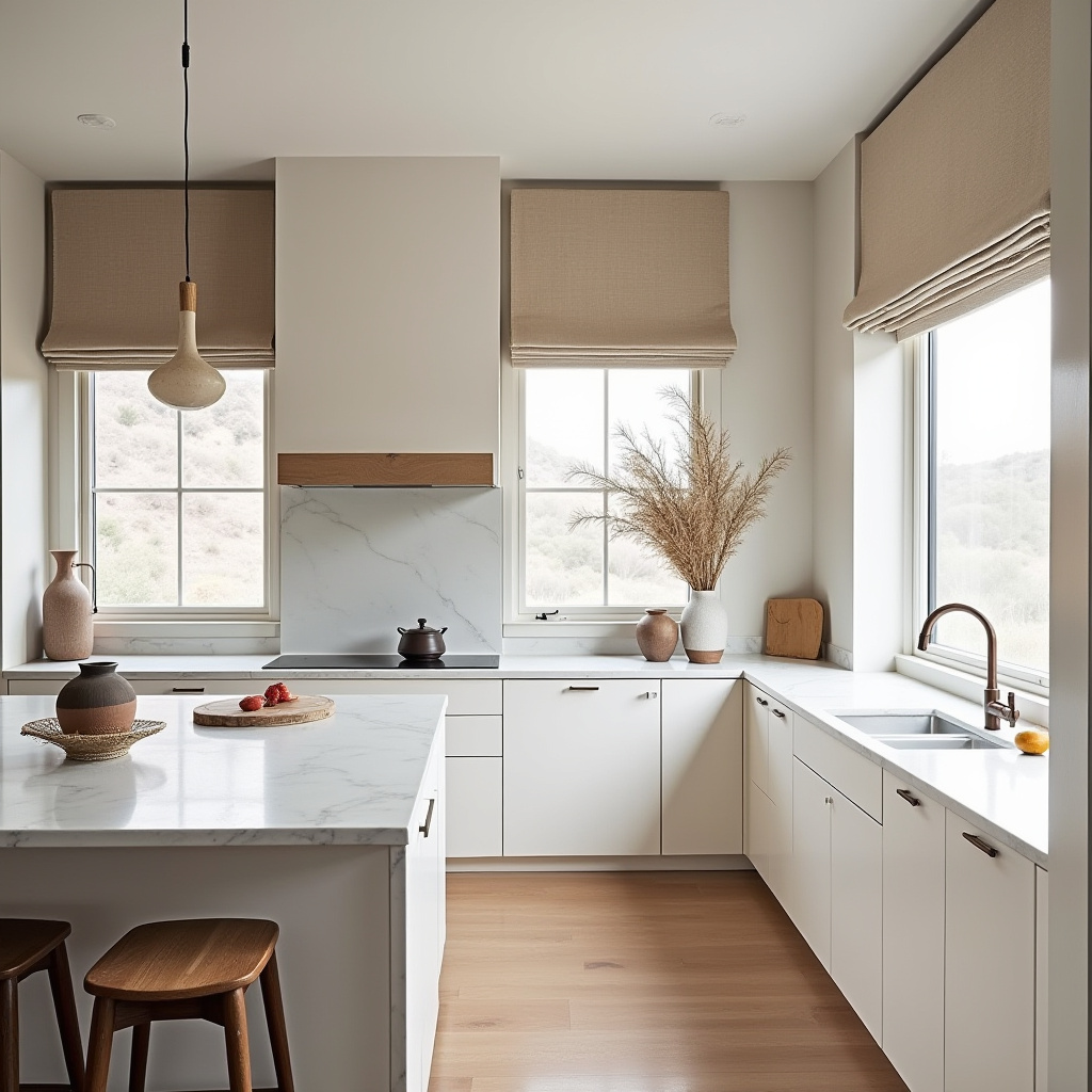 modern boho kitchen design 9