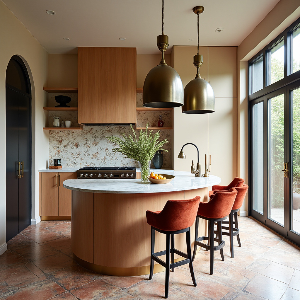 modern boho kitchen ideas 15