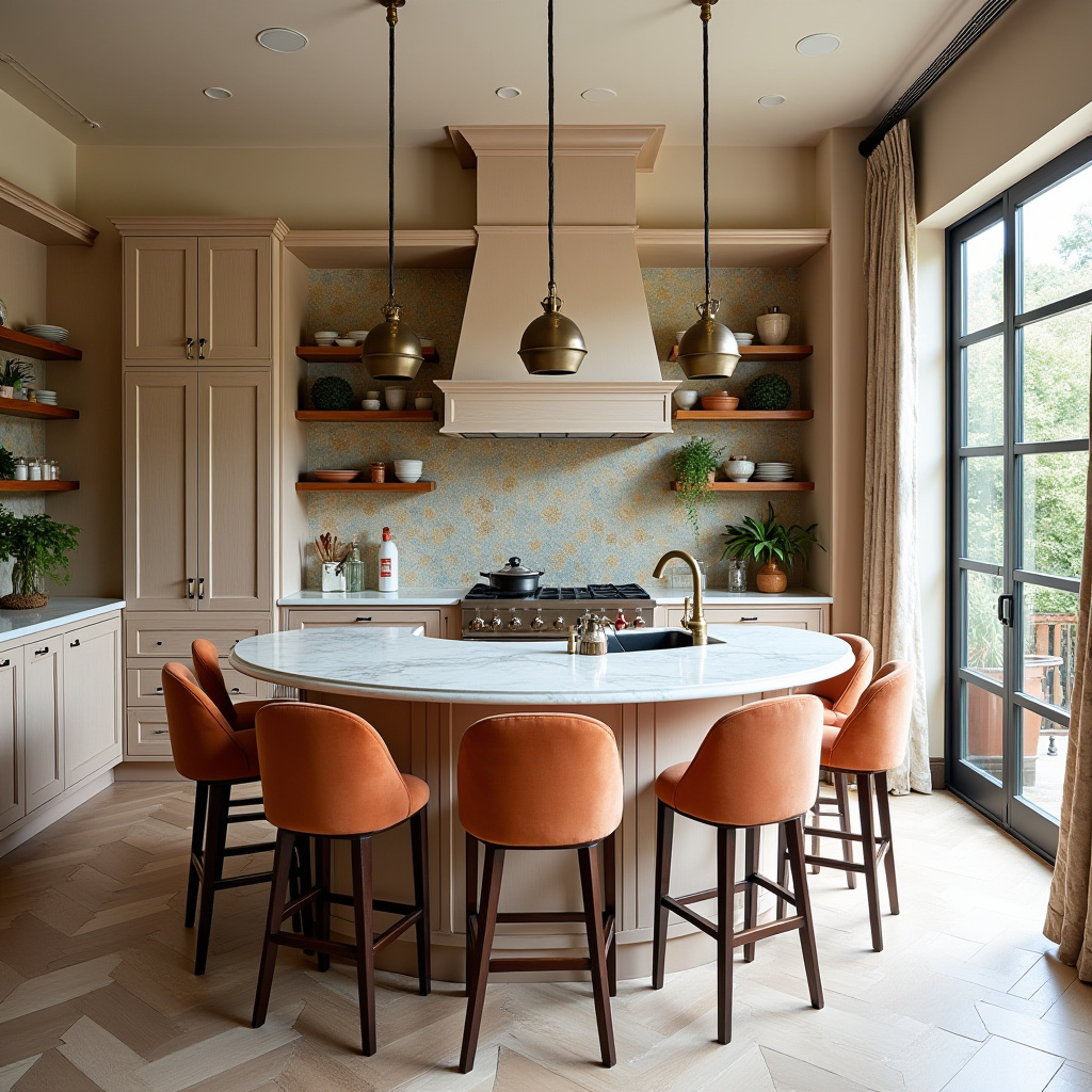 modern boho kitchen ideas 16