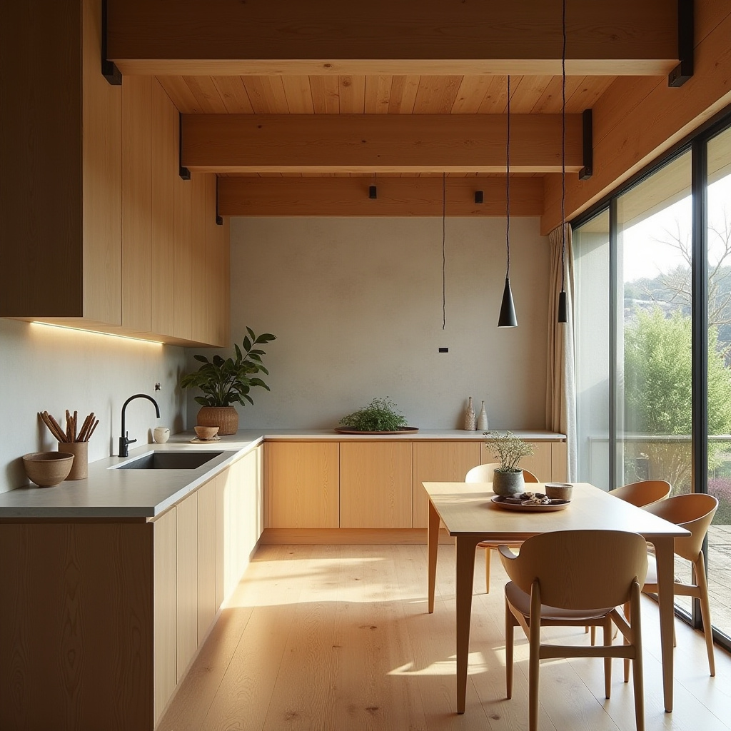 modern boho kitchen ideas 17