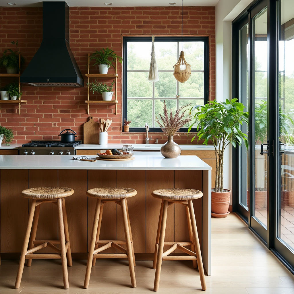 modern boho kitchen ideas 2