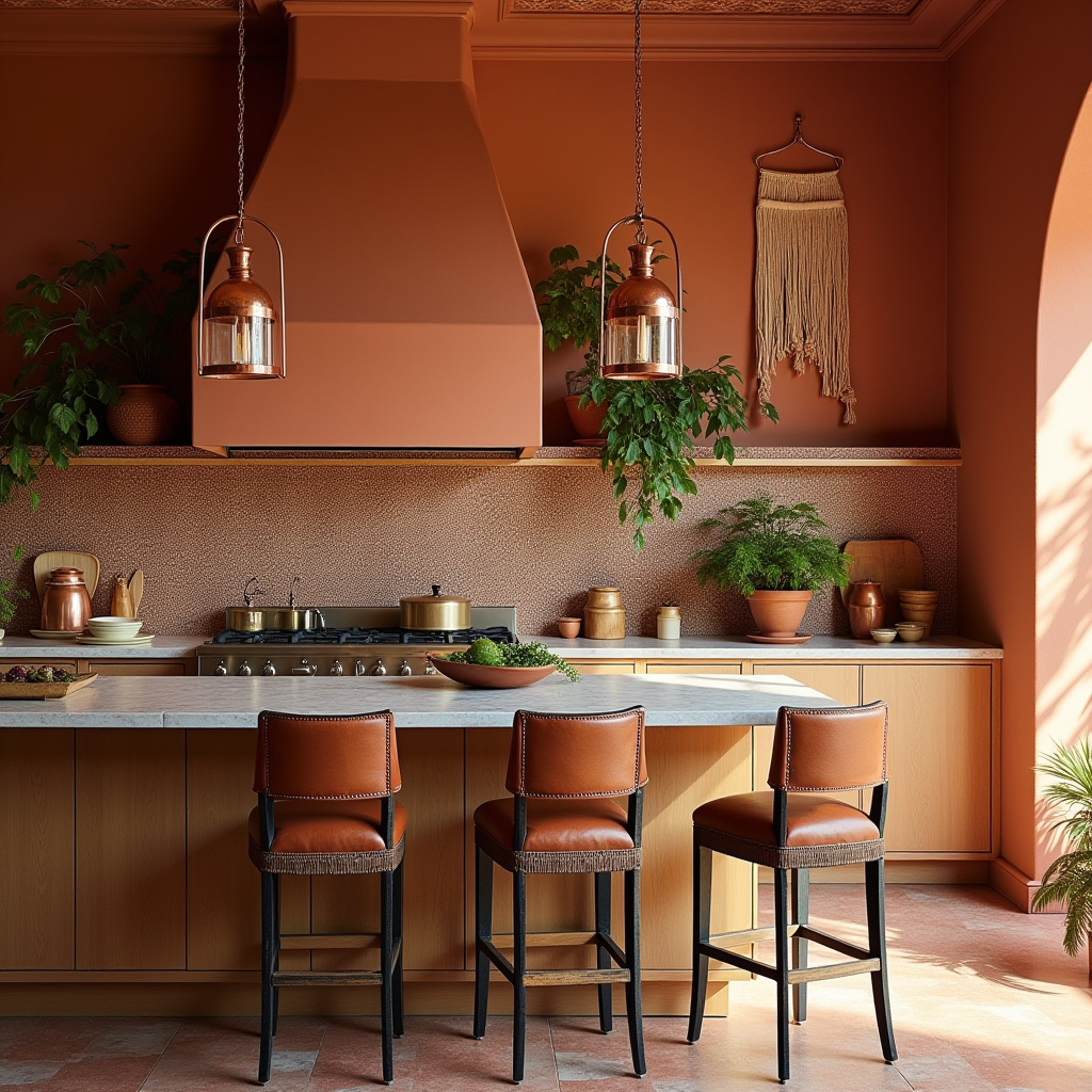 modern boho kitchen ideas 20