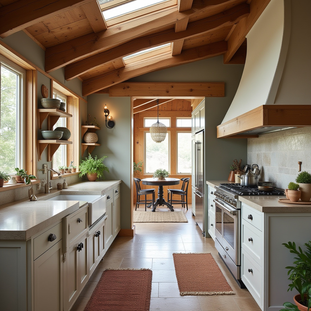 modern boho kitchen ideas 22