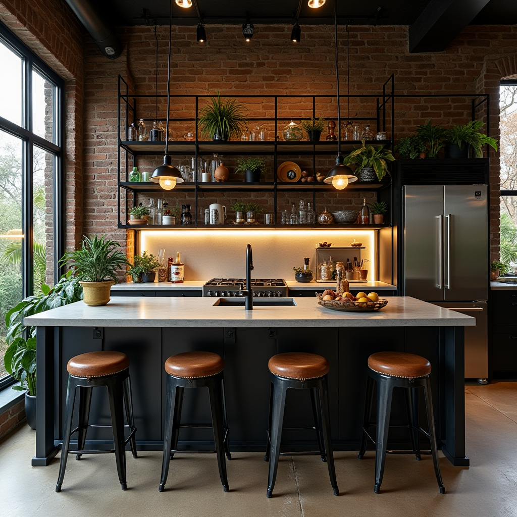 modern boho kitchen ideas 23