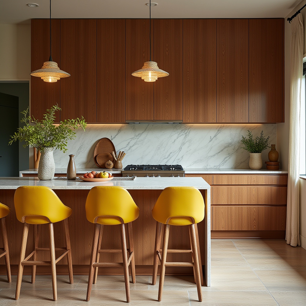 modern boho kitchen ideas 27