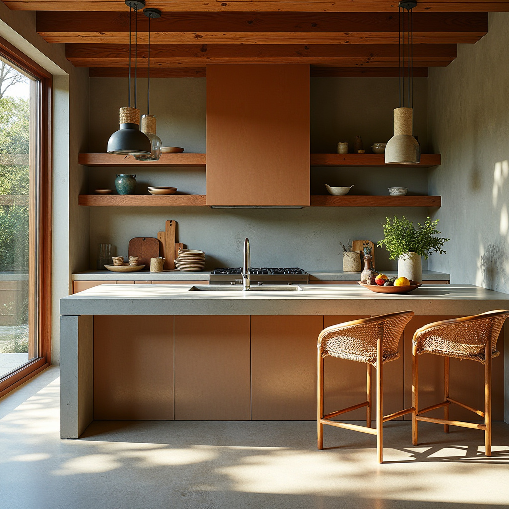 modern boho kitchen ideas 3