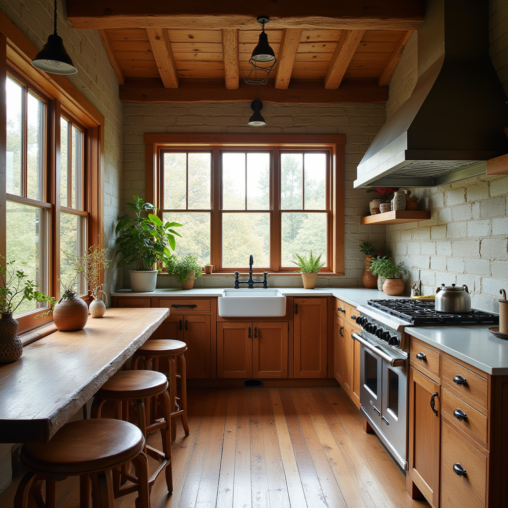 modern boho kitchen ideas 36