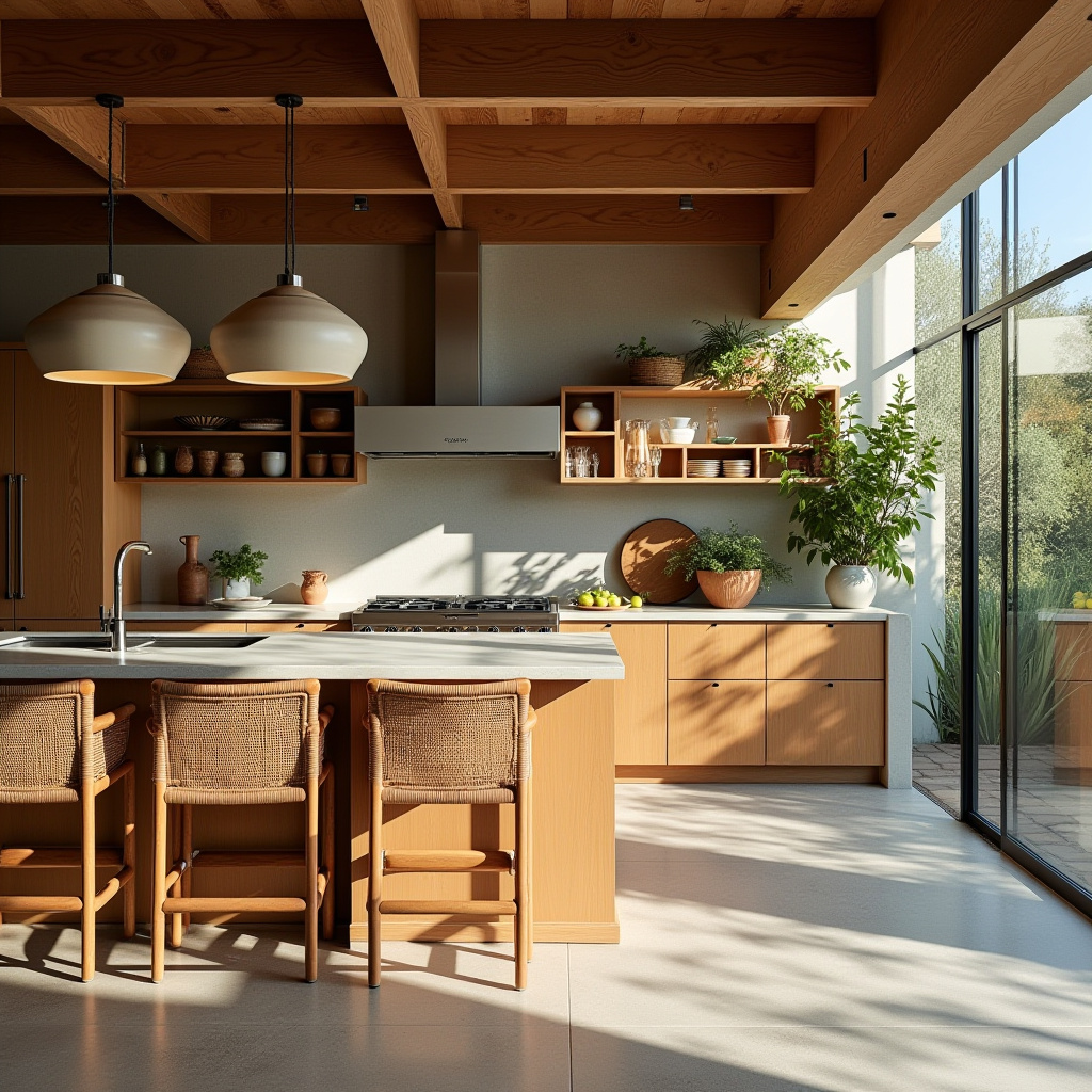 modern boho kitchen ideas 4
