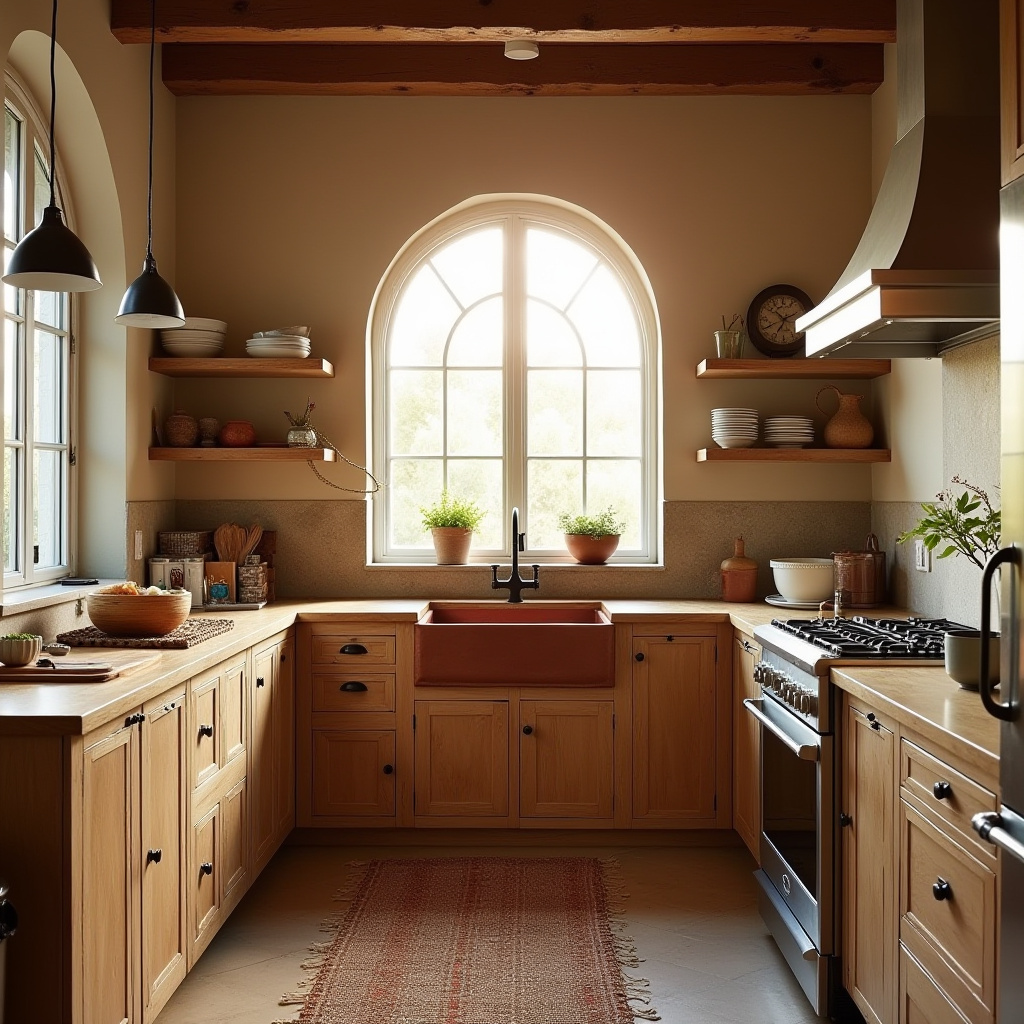modern boho kitchen ideas 7