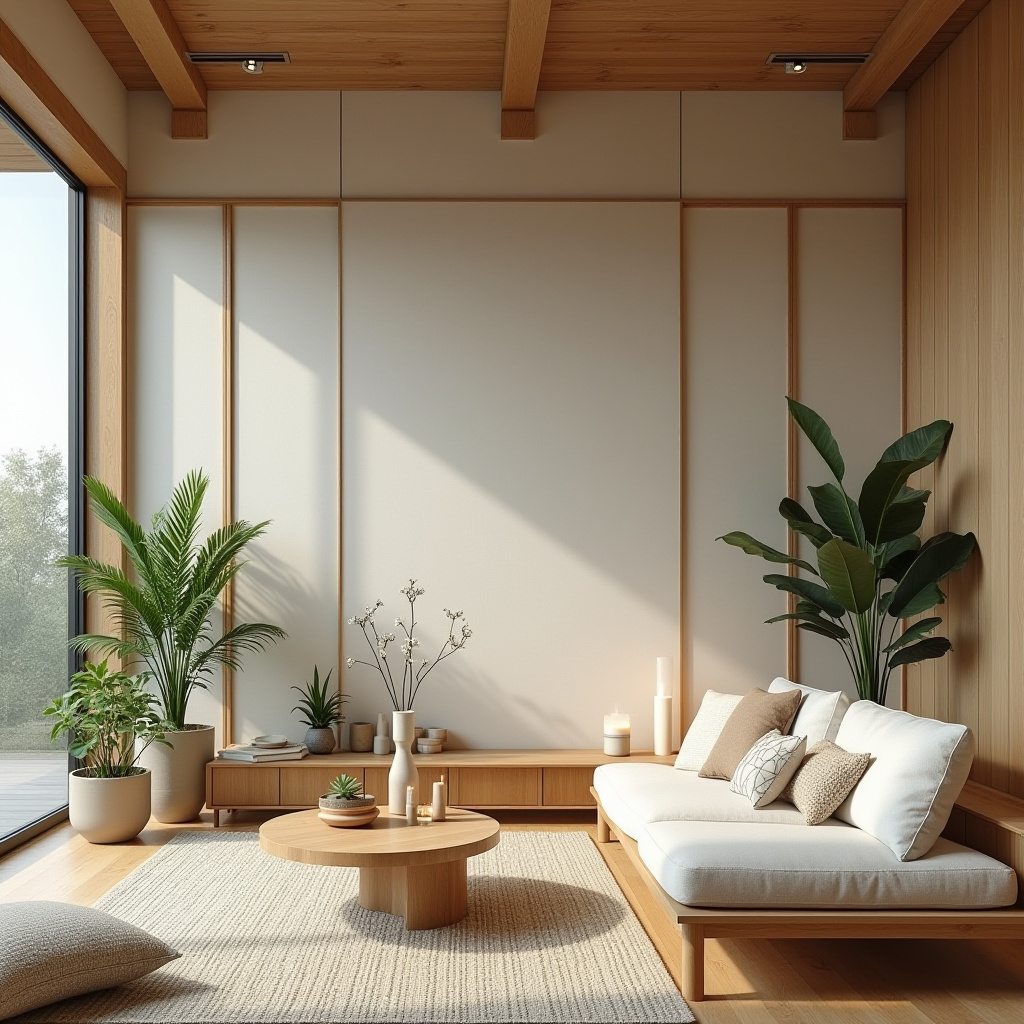 modern boho living room 21