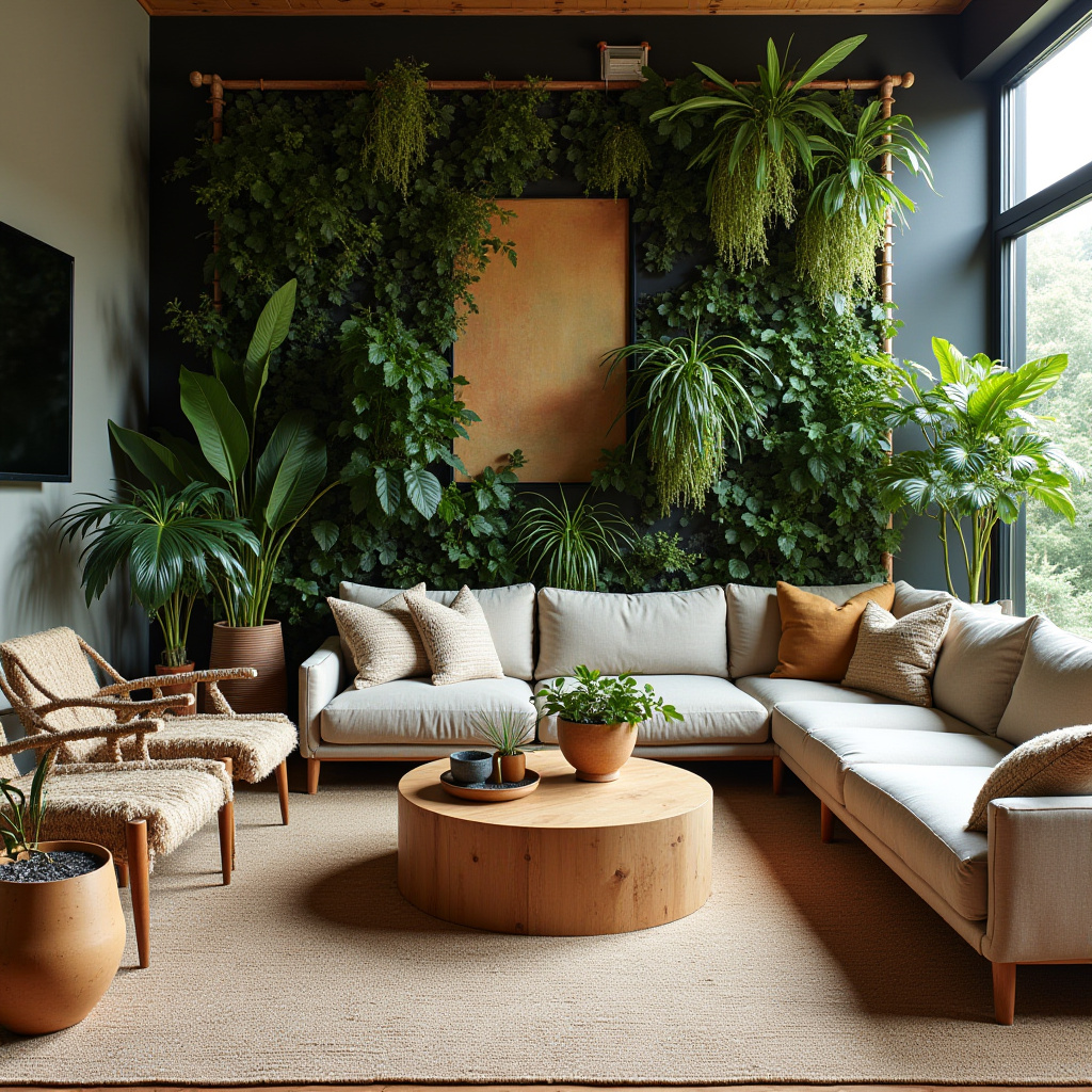 modern boho living room 29