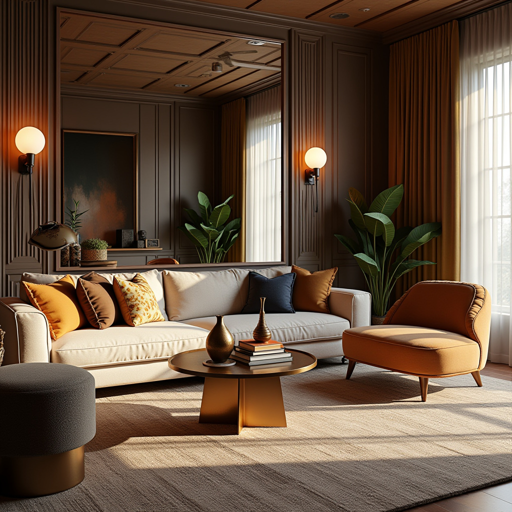modern boho living room 40