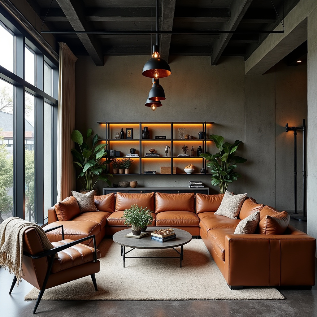 modern boho living room decor 20