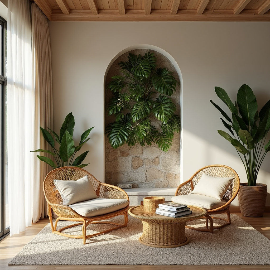 modern boho living room decor 7
