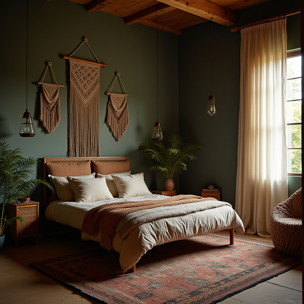 moody boho bedroom 2