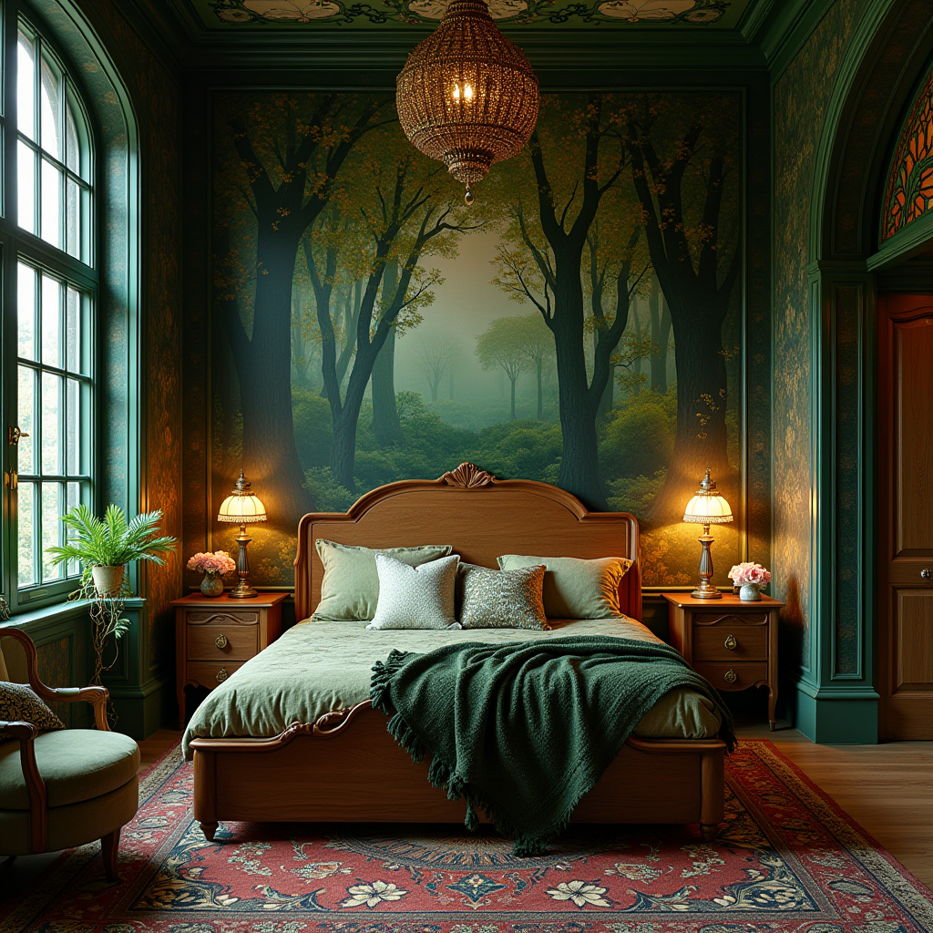moody boho bedroom 21