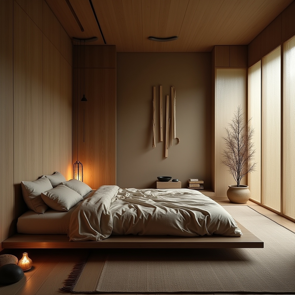 moody boho bedroom 23