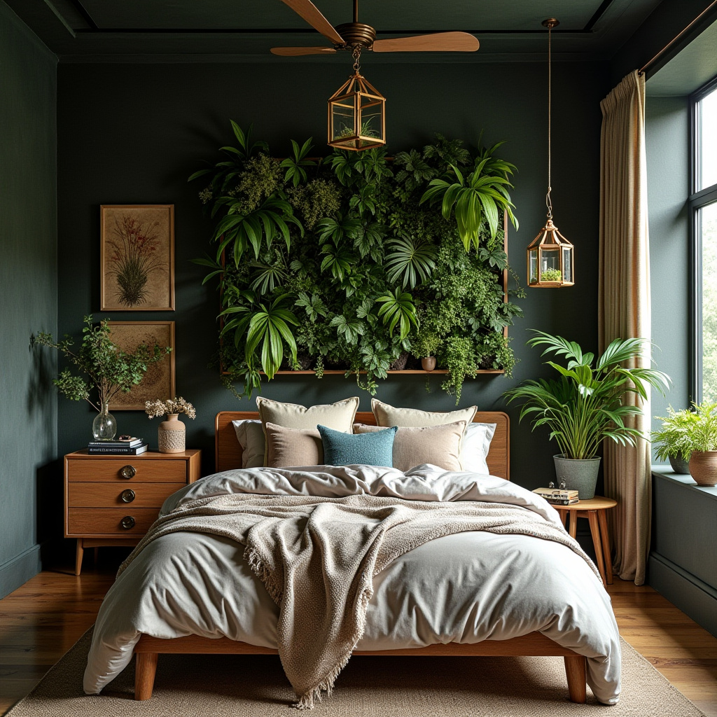 moody boho bedroom 28