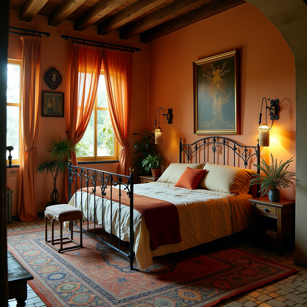 moody boho bedroom 30