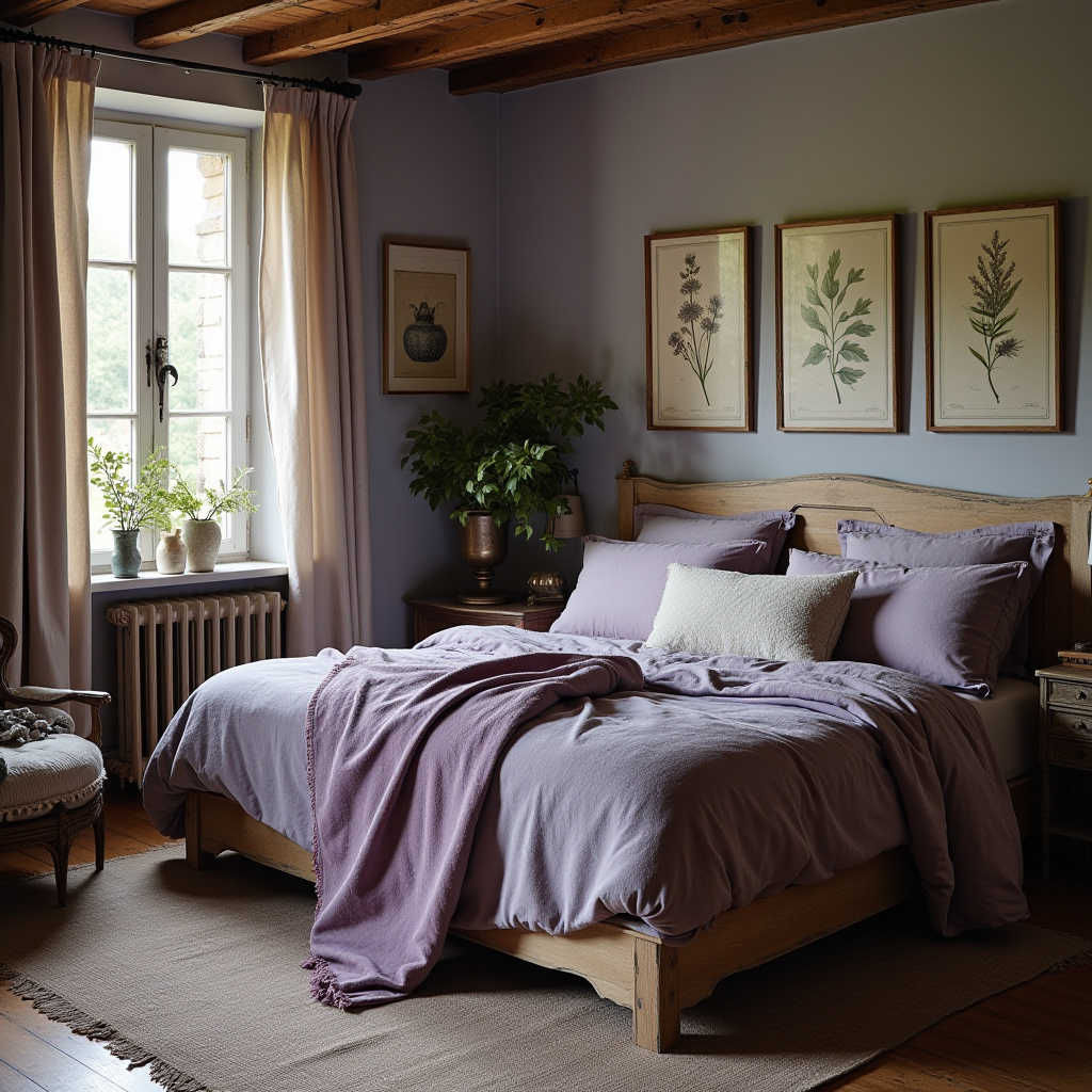 moody boho bedroom 36