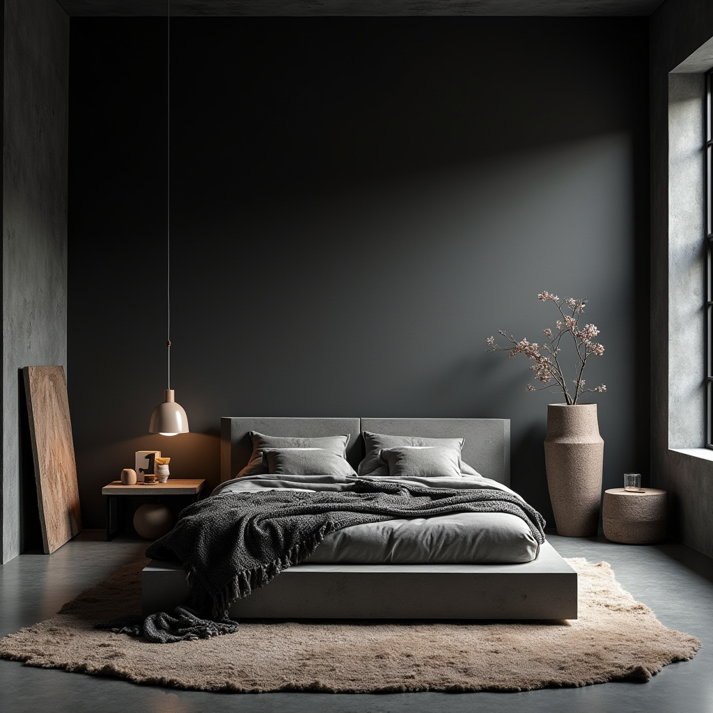 moody boho bedroom 37