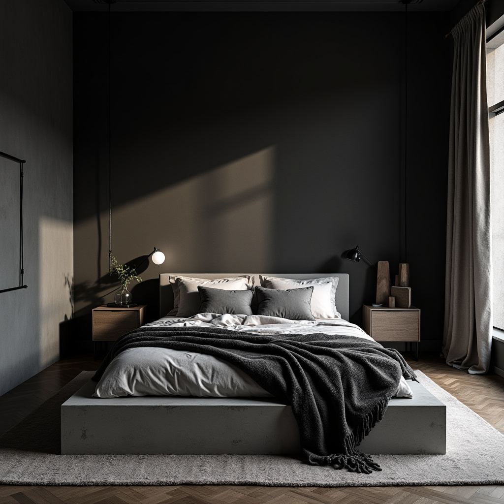 moody boho bedroom 38