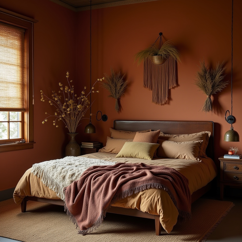 moody boho bedroom 5