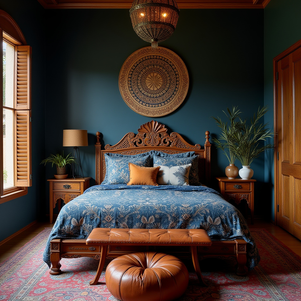 moody boho bedroom 7