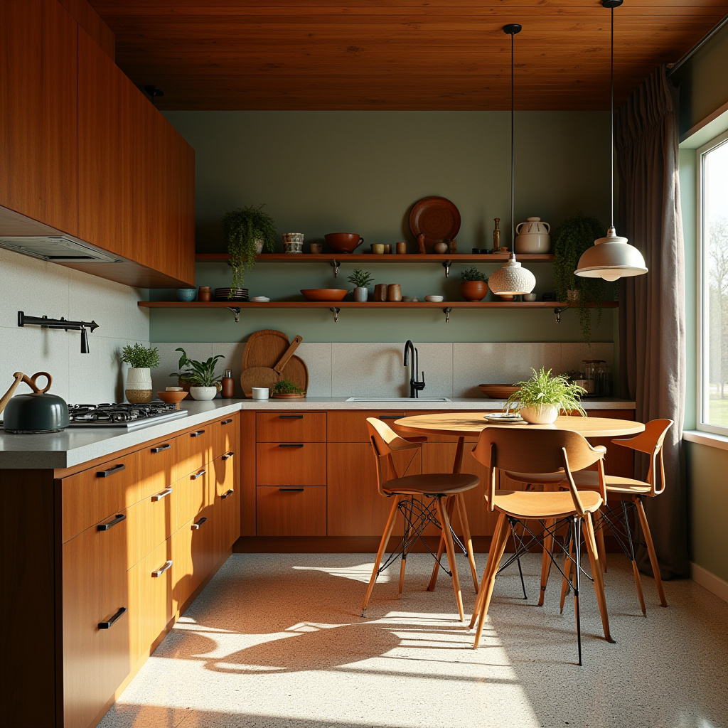 moody boho kitchen 30