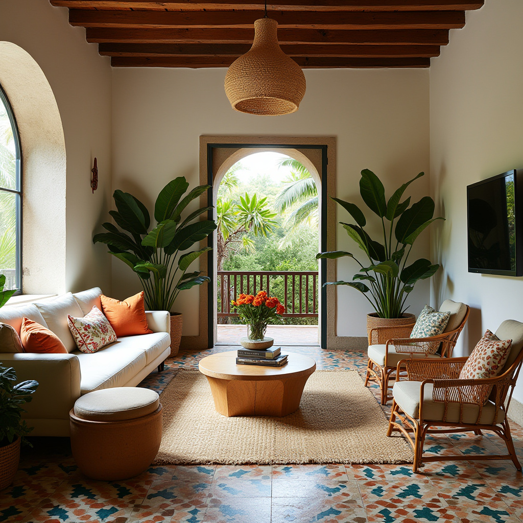 moody boho living room 29