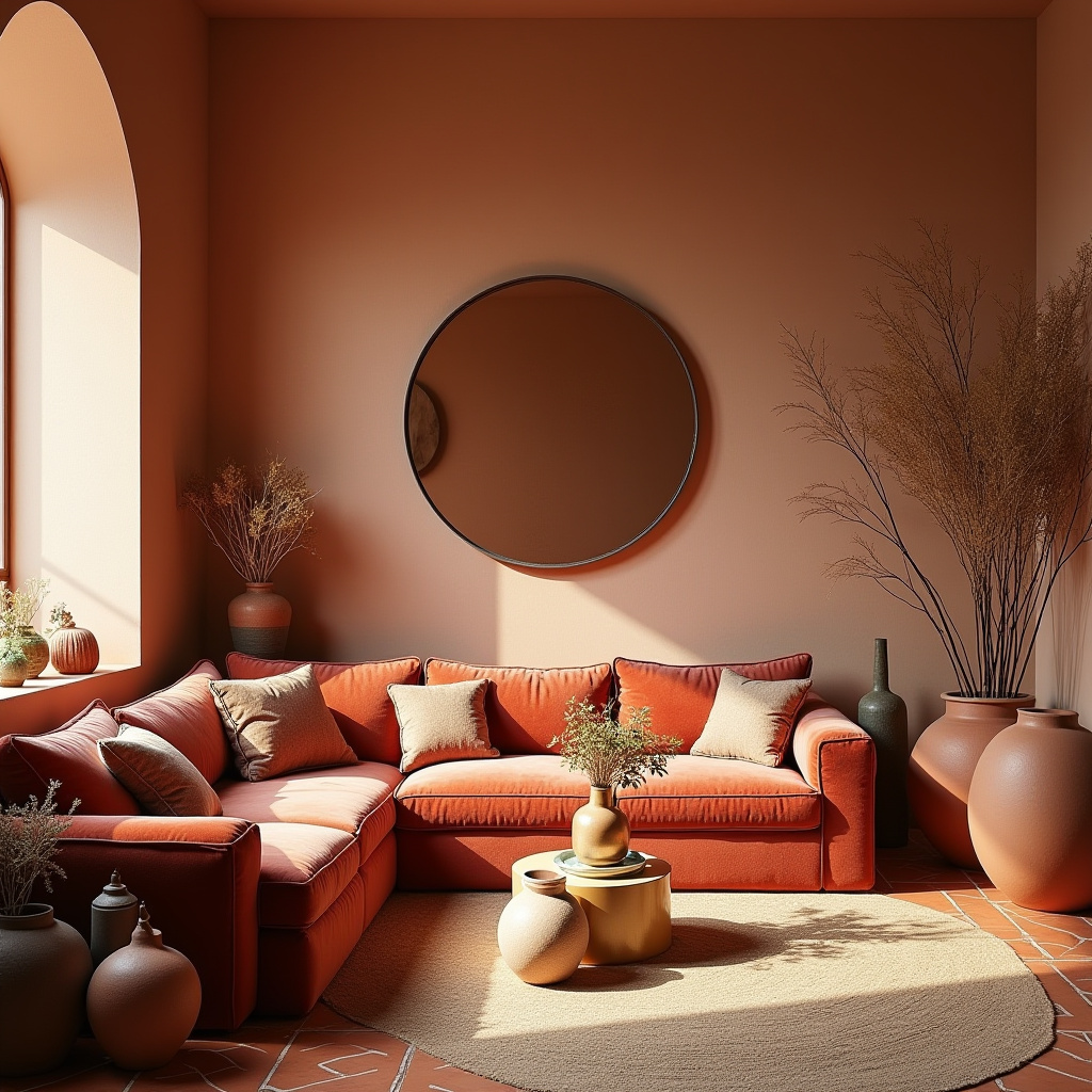 moody boho living room 5