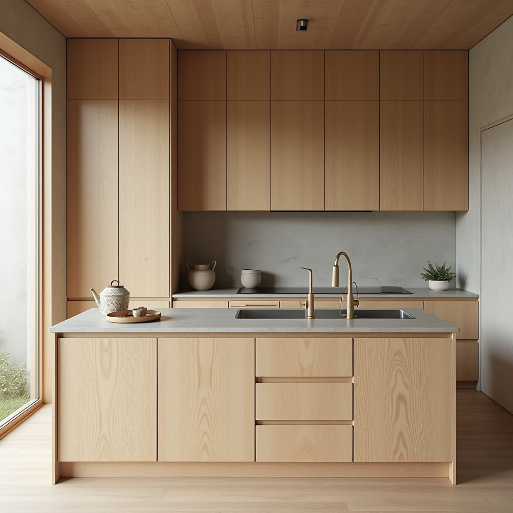 neutral boho kitchen 28