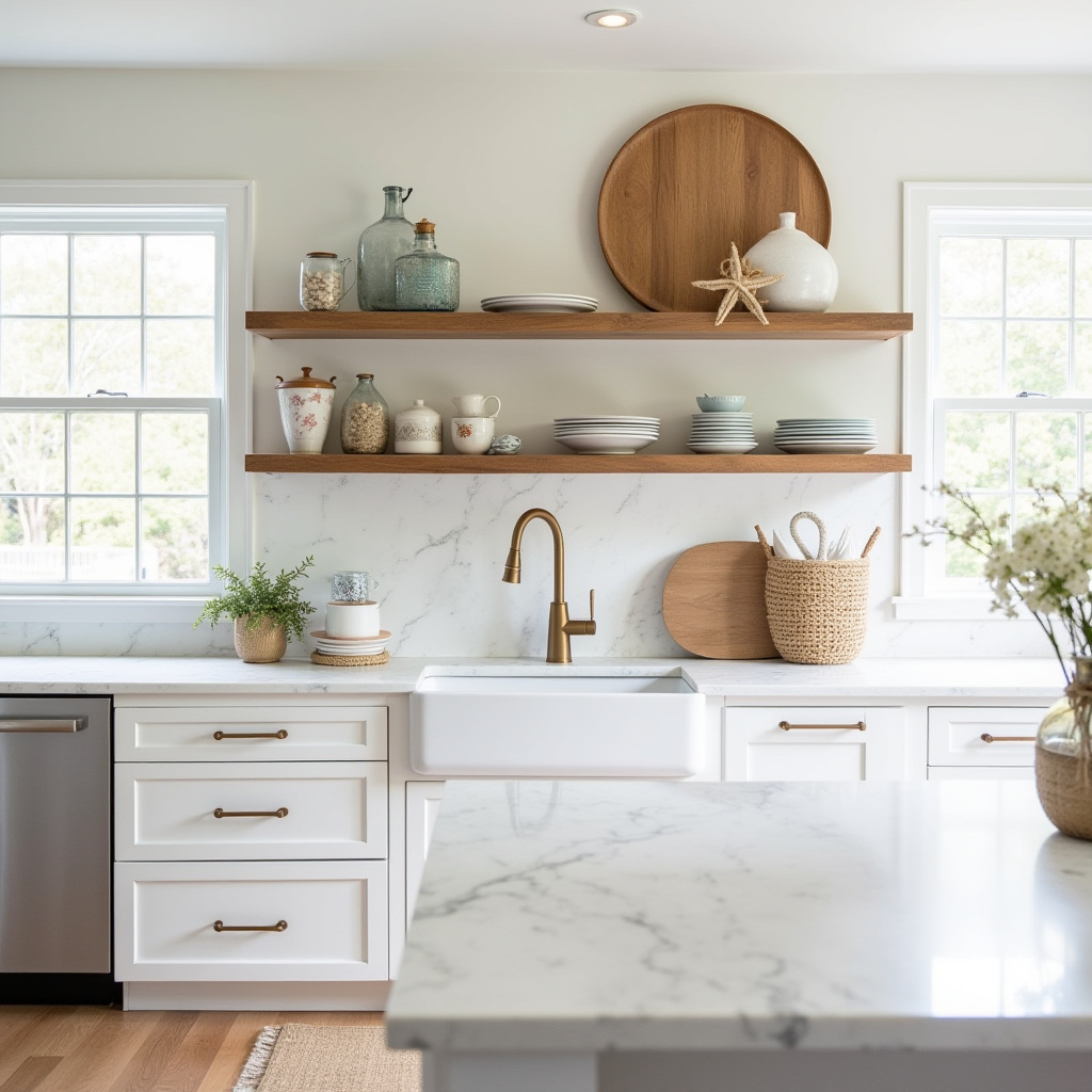 neutral boho kitchen 29
