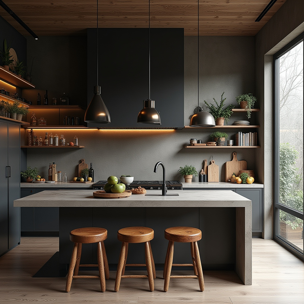 neutral boho kitchen 31