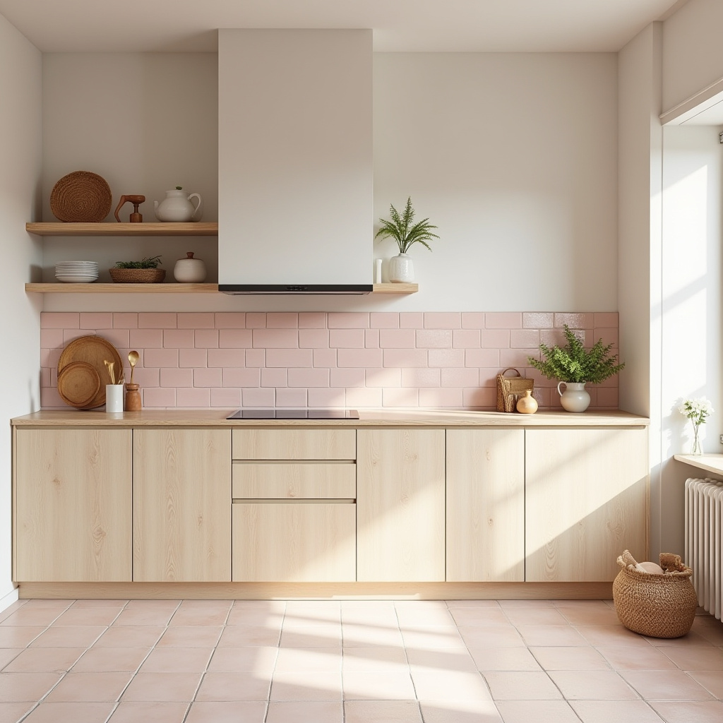 neutral boho kitchen 36