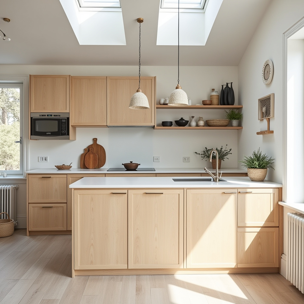 retro boho kitchen 17
