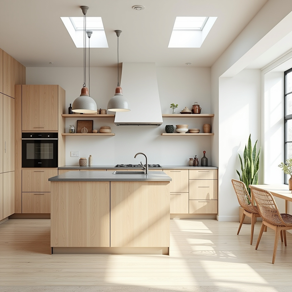 retro boho kitchen 18