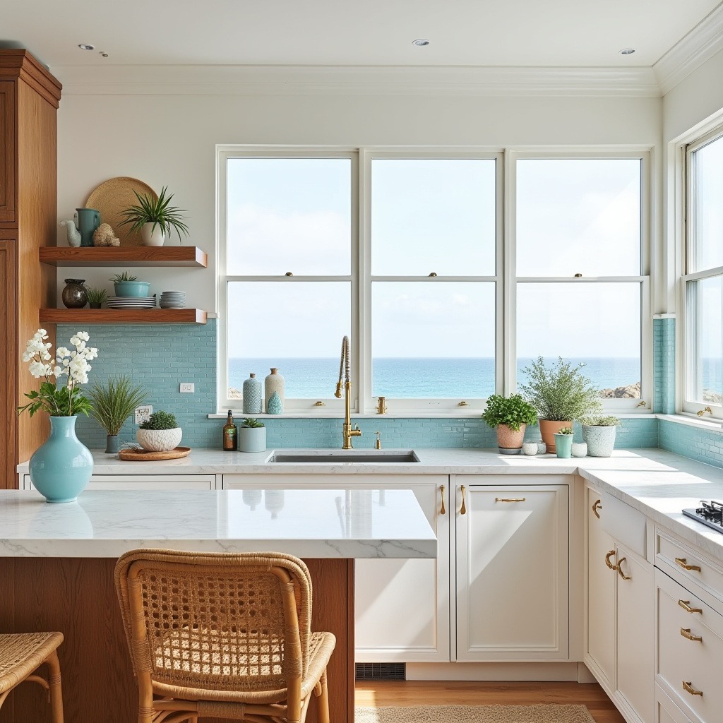 retro boho kitchen 27