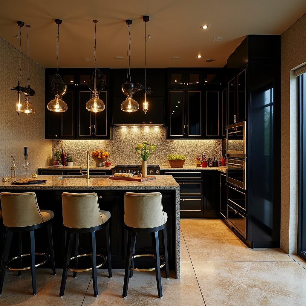 retro boho kitchen 36
