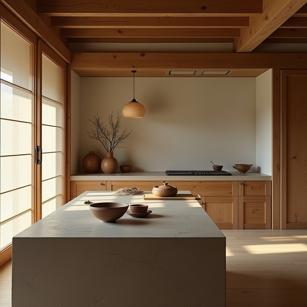 rustic boho kitchen 31