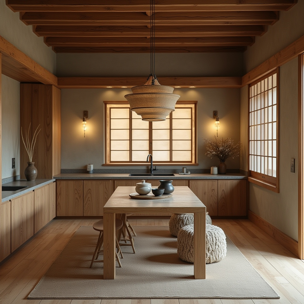 rustic boho kitchen 32