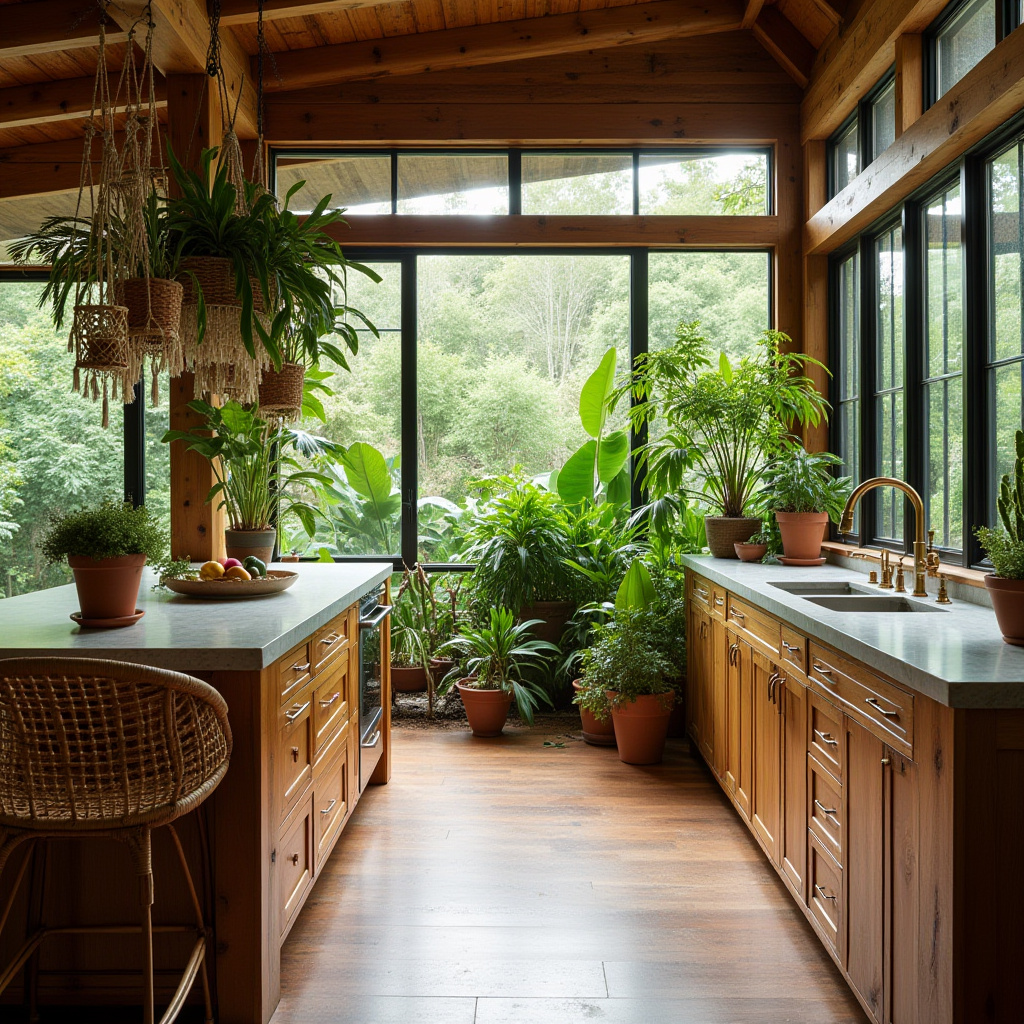 rustic boho kitchen ideas 12
