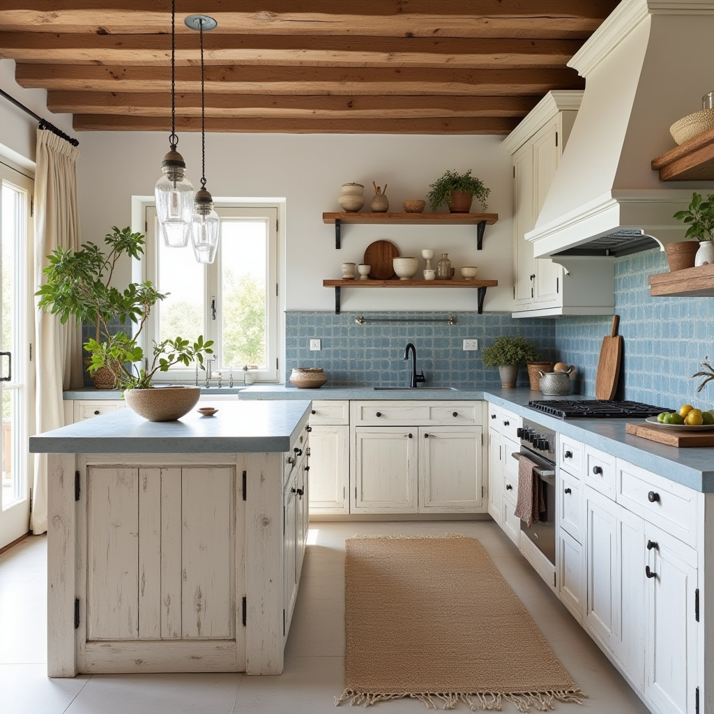 rustic boho kitchen ideas 13