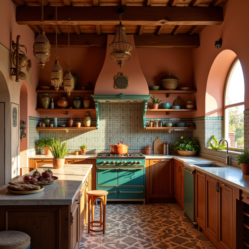 rustic boho kitchen ideas 17