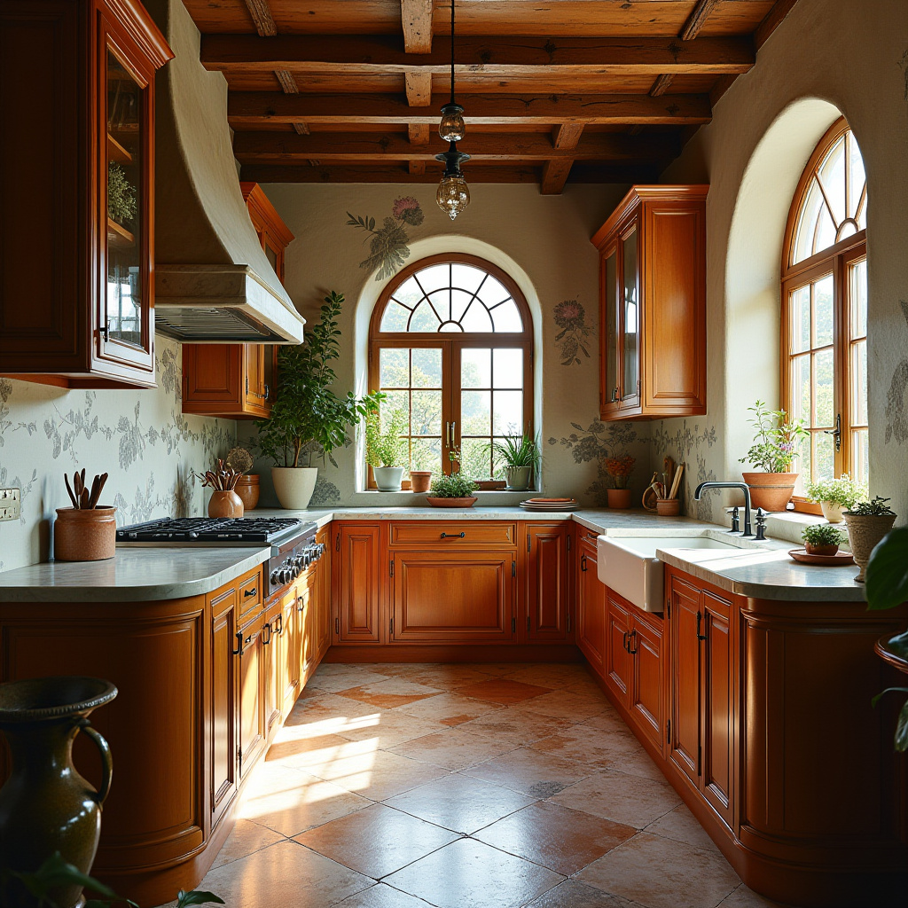 rustic boho kitchen ideas 19