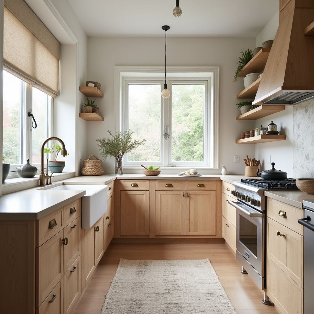 rustic boho kitchen ideas 23
