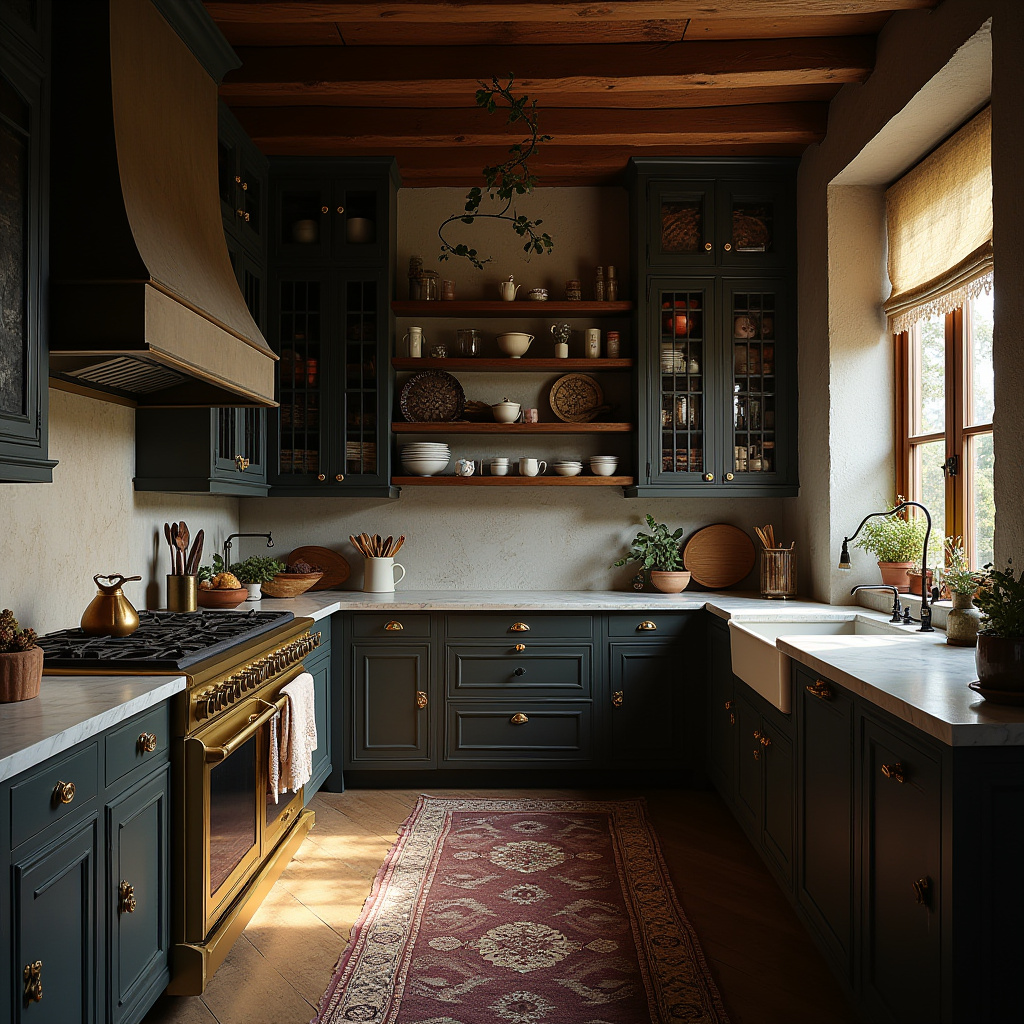rustic boho kitchen ideas 27