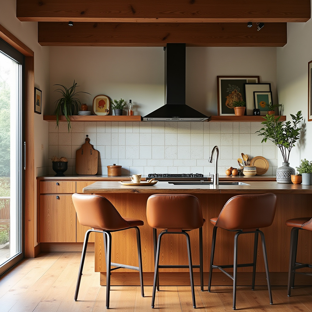 rustic boho kitchen ideas 29